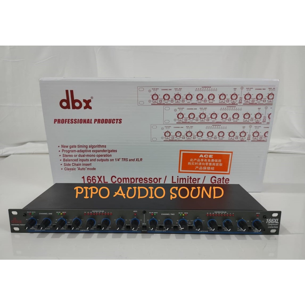 COMPRESSOR LIMITER DBX 166XL/ dbx 166xl