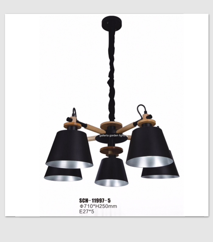 Lampu gantung vintage dekorasi ruang keluarga 11997-5