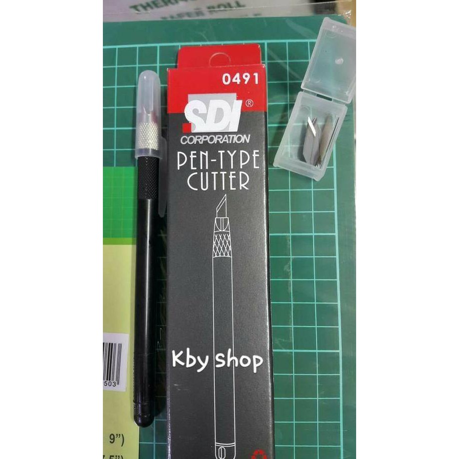 

TERMURAH PEN CUTTER SDI 0491 ART KNIFE Kode 983