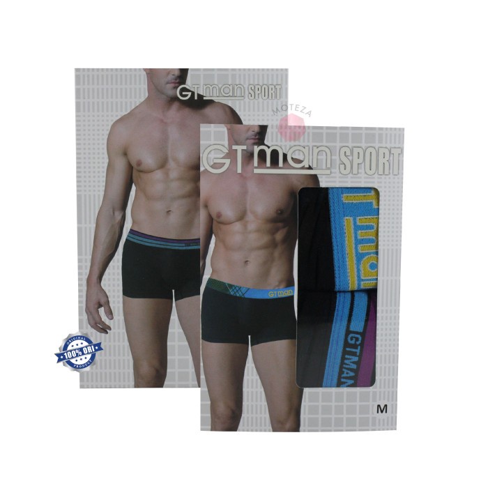 Celana Dalam Underwear Boxer Brief Pria - GT Man GTR 05 - Isi 2 pcs