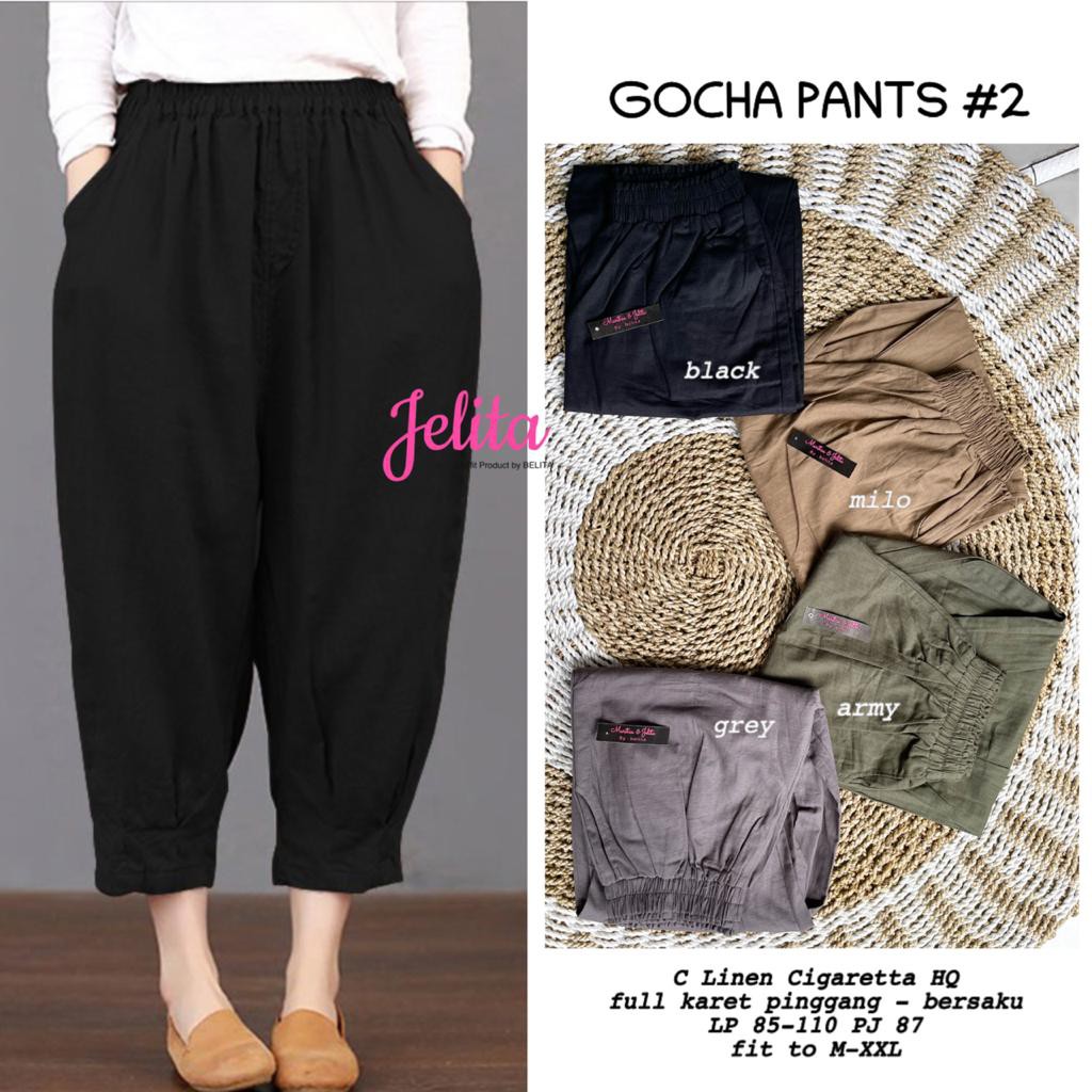 gocha pants #2 celana bahan by jelita