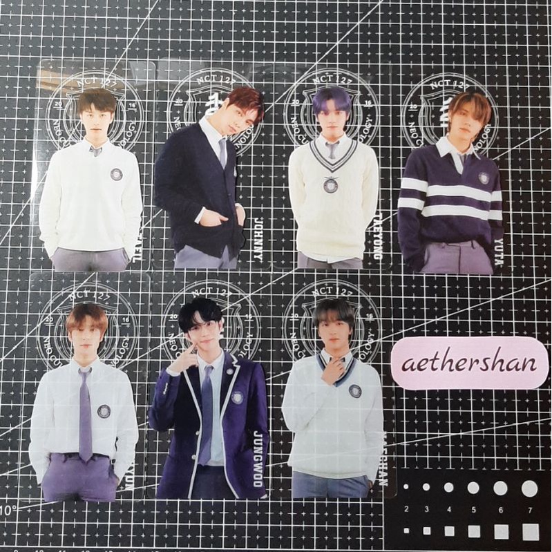 Clear Bookmark Back to School B2S Kit 2021 NCT 127