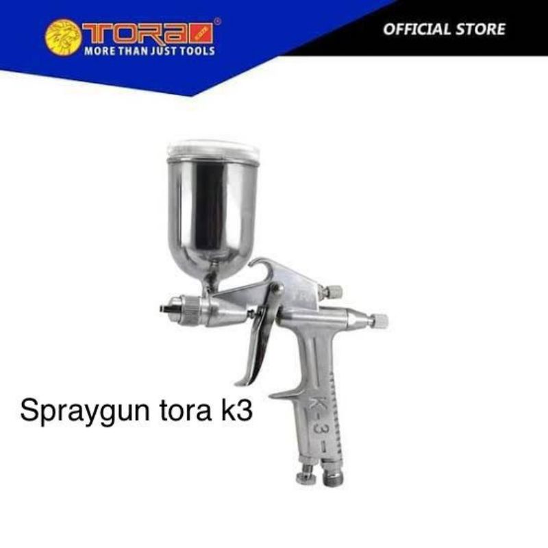 SPRAY GUN TORA k3 TABUNG ATAS MINI (200ml ) ORIGINAL TORA kualitas terbaik