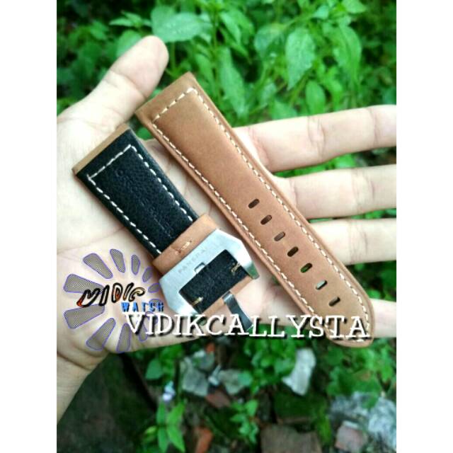 STRAP TALI JAM PANERAI KULIT BLUDRU 26 MM PREMIUM