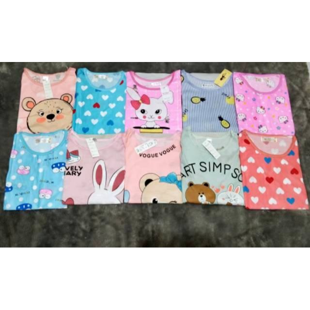 Pamelo YKS Singlet Setelan Import Baju Tidur Murah Baju tidur Import Terlaris Model Random