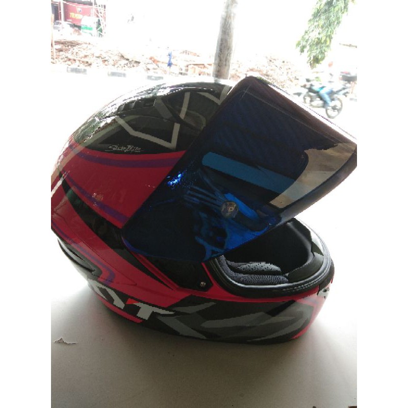 helm kyt nfr fuxia pink