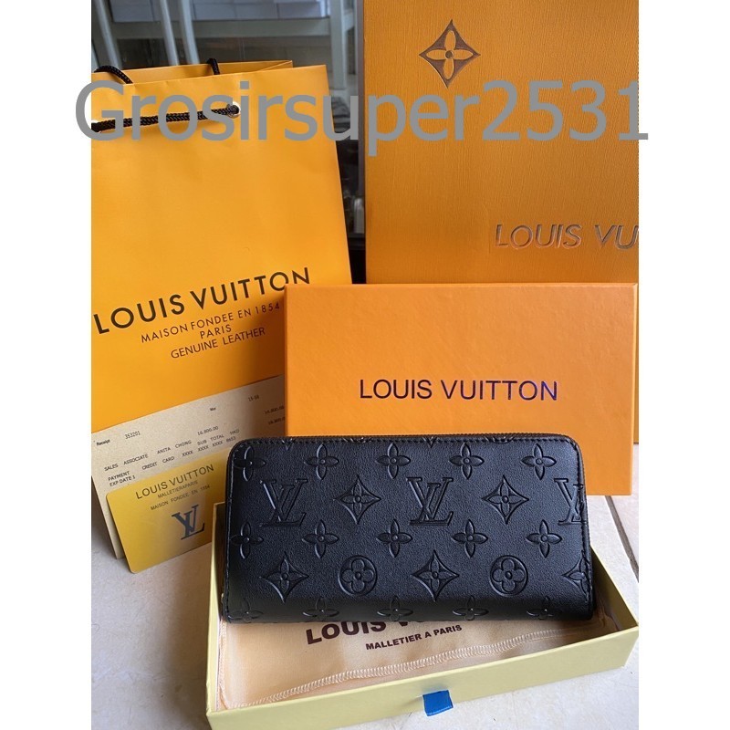 DOMPET LV EMBOS PREMIUM FREE BOX+PAPERBAG