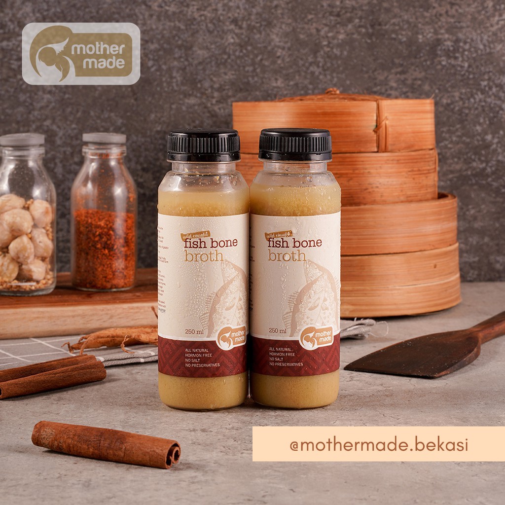 

Wild Caught Fish Bone Broth - Kaldu Ikan MPASI (2x250ml)