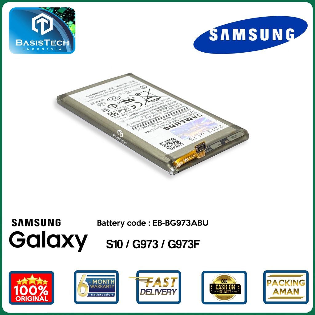 BATERAI SAMSUNG S10 - G973 - G973F - EB-BG973ABU - ORI