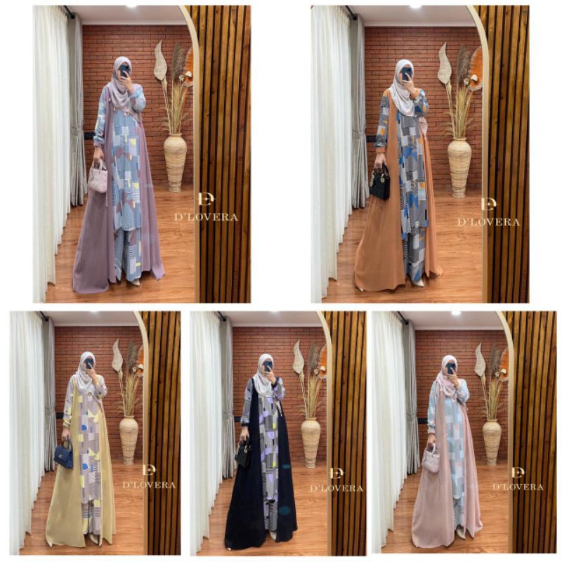 SET ONE SET SETCEL  SET CELANA JELITA SET BY OLLA D'LOVERA DLOVERA ORIGINAL