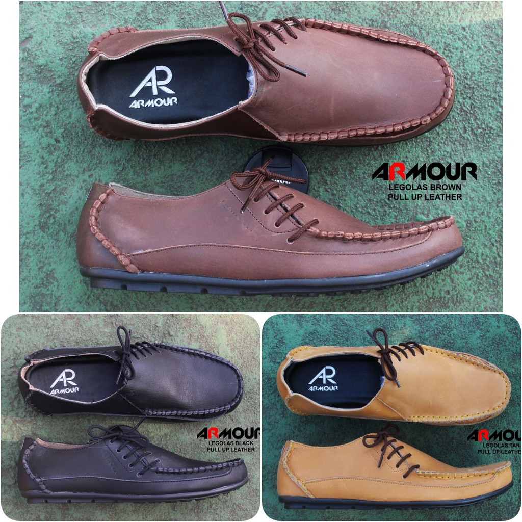 Sepatu Kulit Asli Pria Formal Pantofel Original Handmade