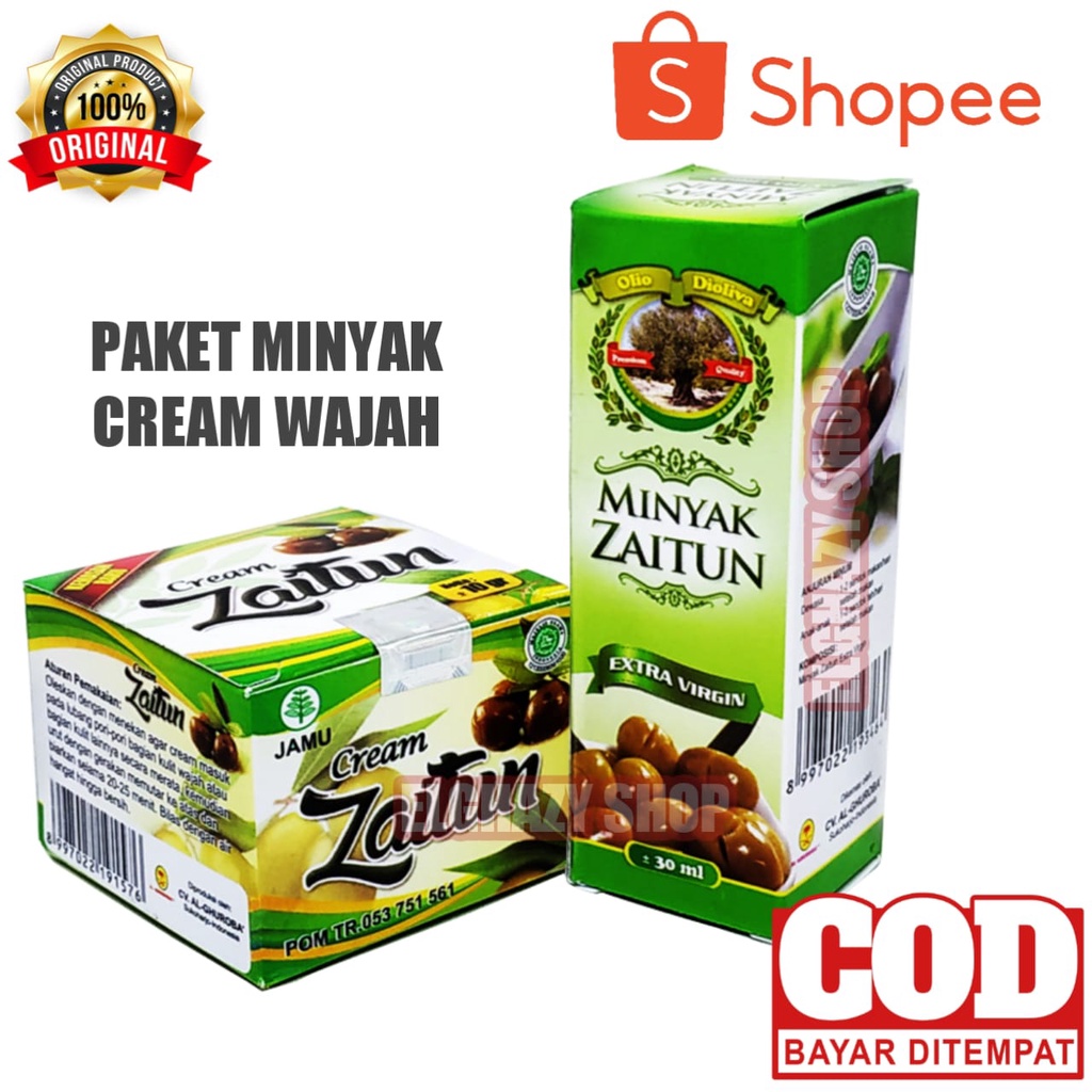 

Minyak Zaitun & Cream Zaitun - Menghaluskan serta membuat wajah anda tetap berseri