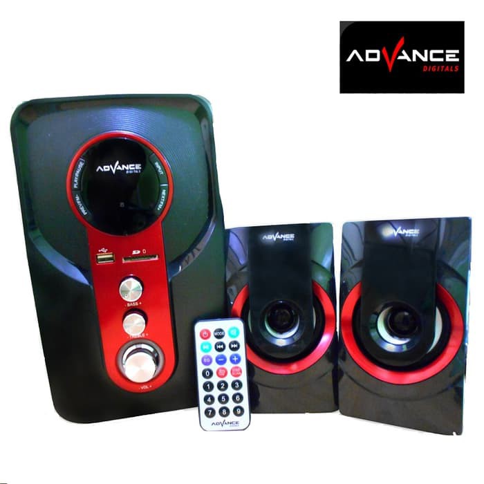 Speaker Multimedia 2.1 Advance M260BT RMS 35W Subwoofer System with Bluetooth