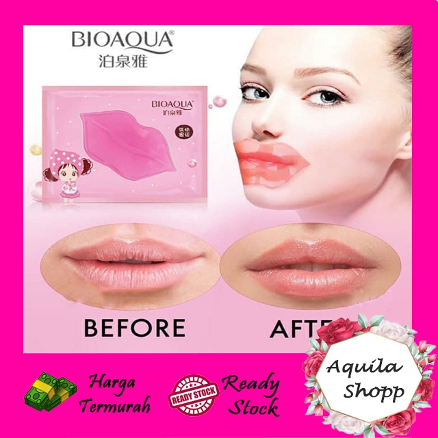 Masker Bibir Pink/Collagen Lips