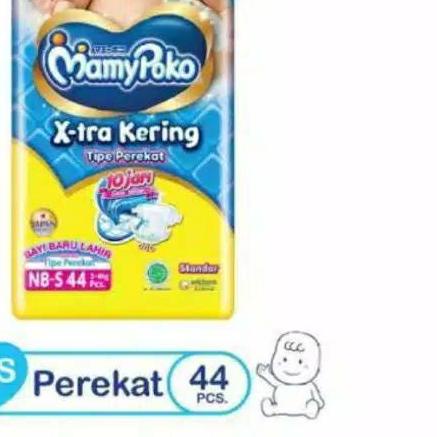 Mamypoko Standard Perekat NB-S 44 NB44 NB 44 NBS