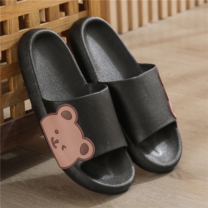 SANDAL SLOP BERUANG LUCU / SENDAL SLIP ON BEAR