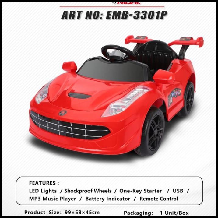 New Mobil Aki Anak Exotic Toys Emb-3301P