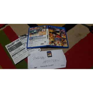 Catridge/Kaset PS Vita Original One Piece Kaizoku Musou Reg3 Fullset Box