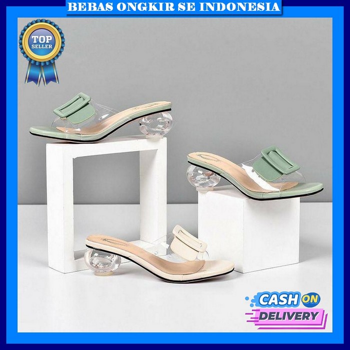 High Heels Pesta Wanita Heals Sendal Kondangan Sandal Hak Tinggi Haihils Haigh Hels Perempuan Import