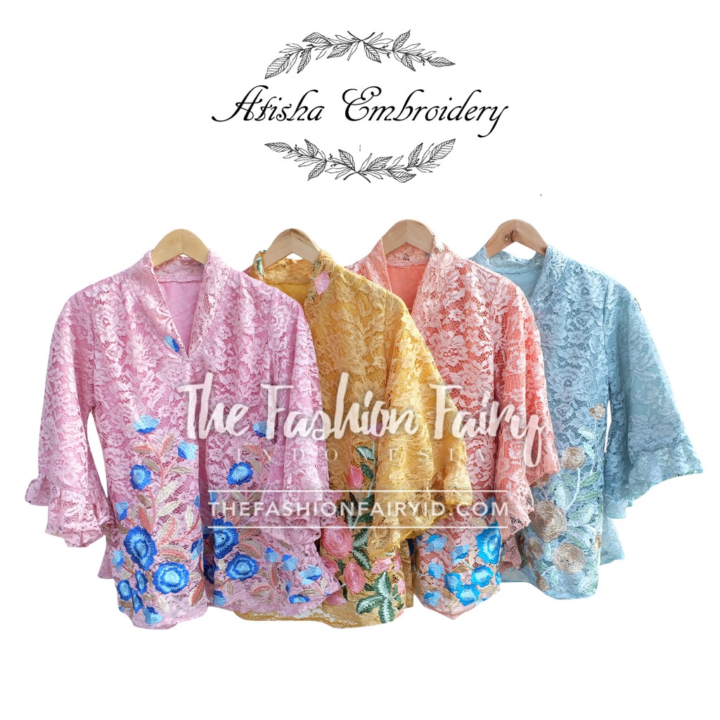 BLOUSE BRUKAT ATISHA EMBROIDERY