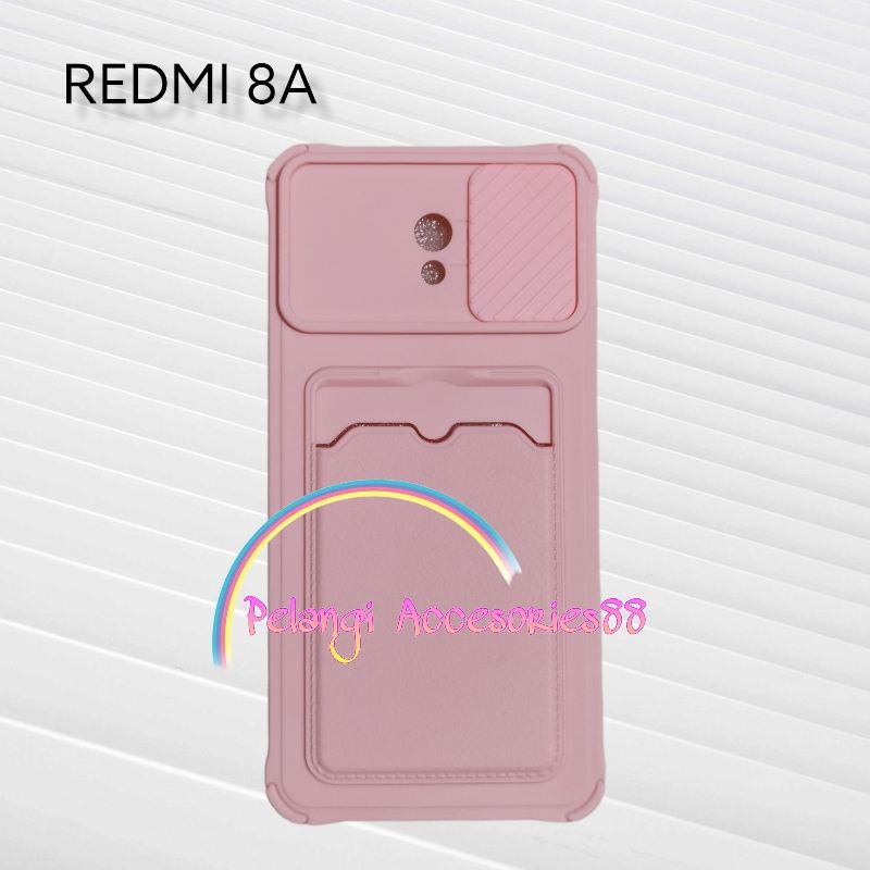 CASE REDMI 8A SOFTCASE SLEDING WARNA WARNI