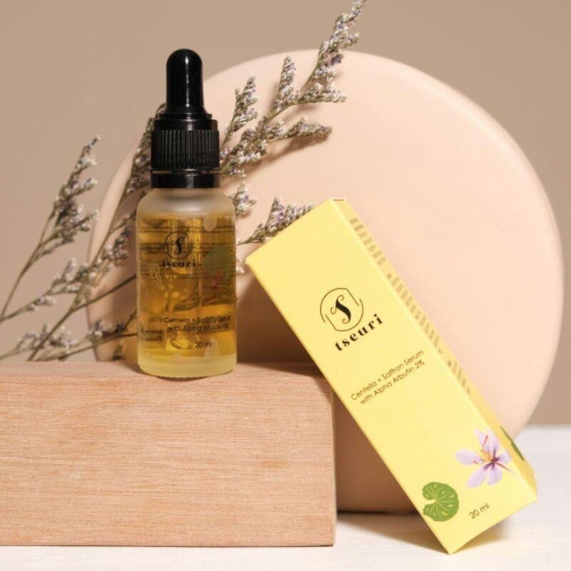 (FREE GIFT) TSEURI SERUM CENTELLA ACIATICA SERUM ALPHA ARBUTIN SERUM SAFFRON SERUM UNTUK JERAWAT