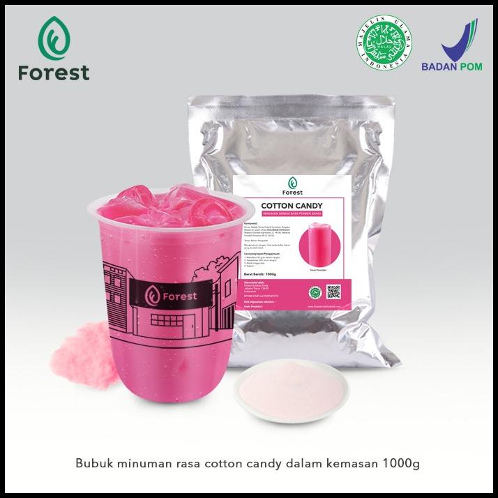 

Bubuk Minuman Cotton Candy 1000 Gram - Forest Bubble Drink