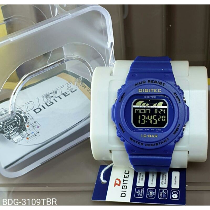 Jam tangan wanita DIGITEC DG 3109 original WR 100 M