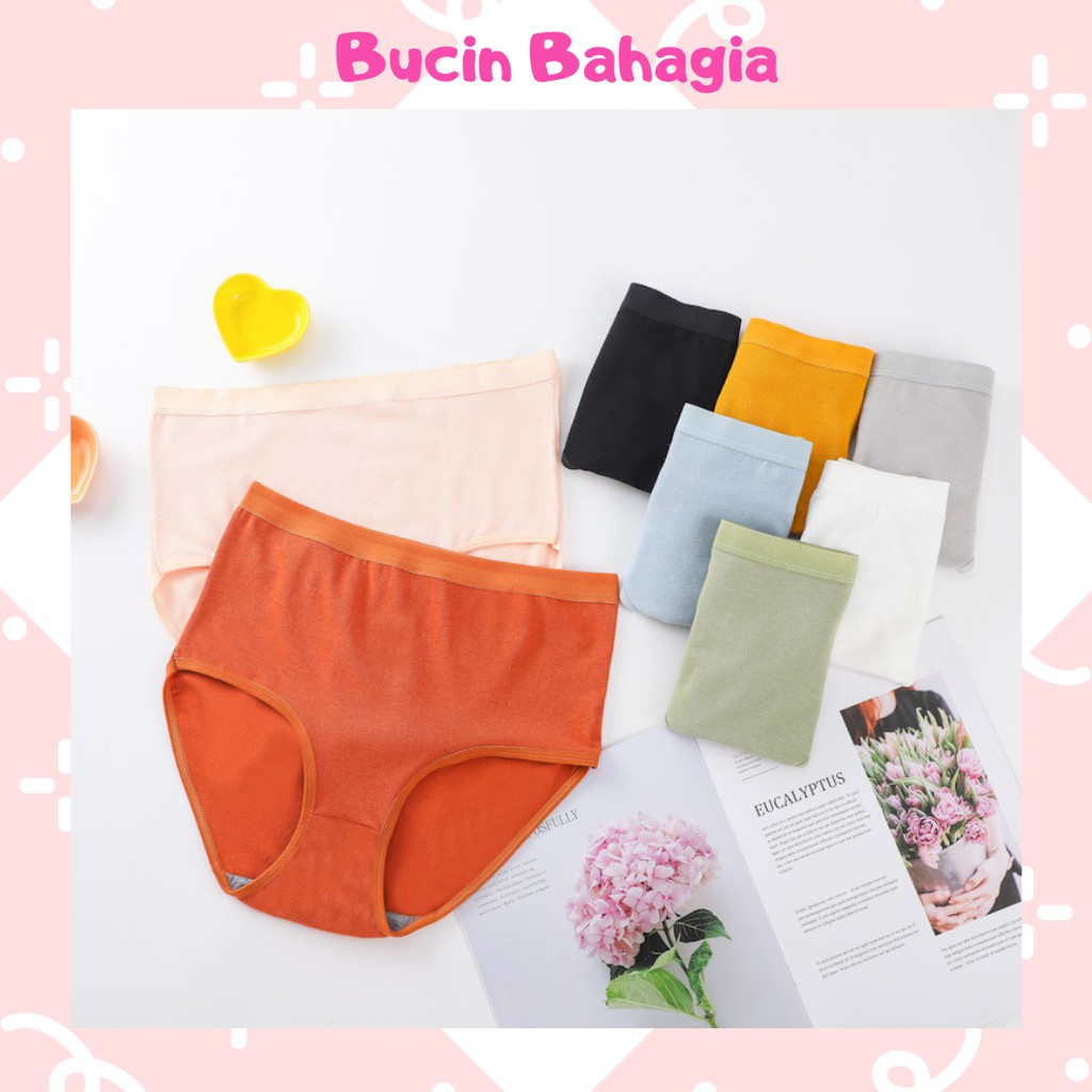 Celana Dalam Wanita Pinggang Tinggi bahan katun Zimbabwe Style Panties CD18