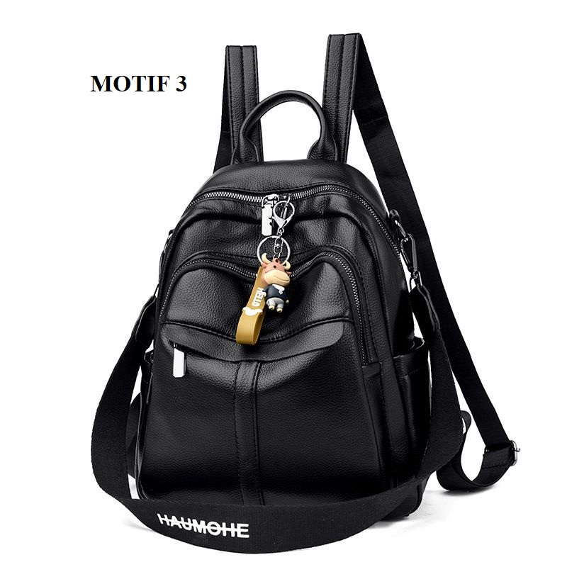 LX806305 Tas RANSEL Wanita Polos Simpel Bisa Selempang terbaru 1kg bisa 2 tas supplier tas import EL 6305