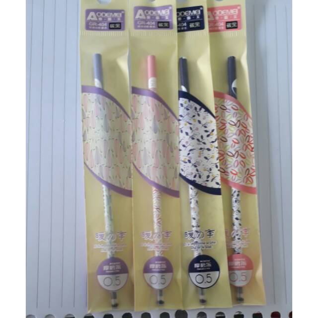 

Isi pulpen bisa dihapus