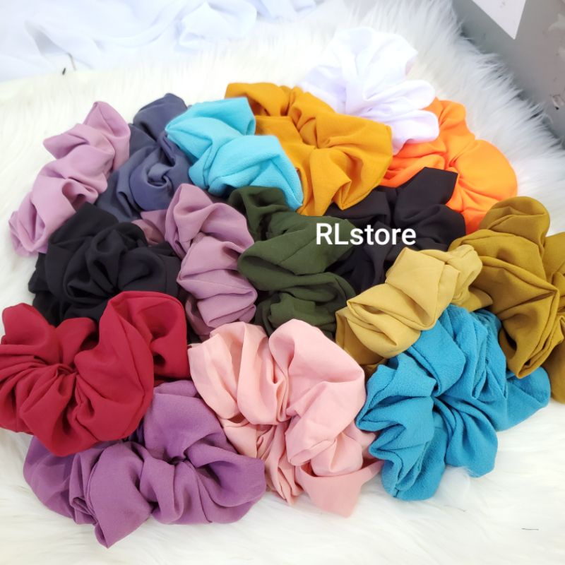 Ikat Rambut Jumbo / Scrunchie Jumbo / Ikat Rambut Besar
