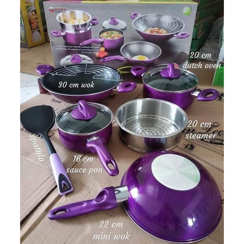 panci supra set 9pcs