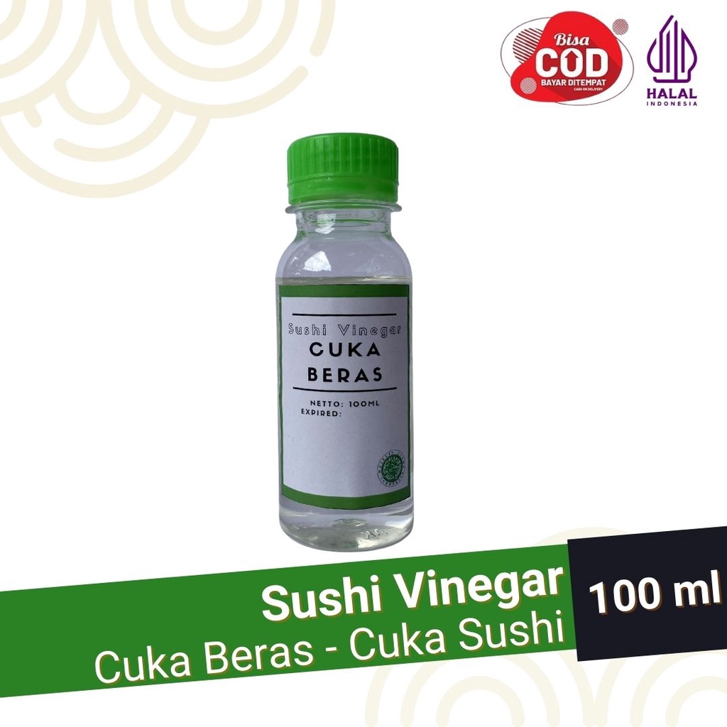 Cuka Beras 100ml - Cuka Sushi - Sushi Vinegar Halal