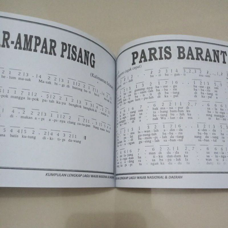 Kumpulan Lengkap Lagu Wajib Nasional &amp; Daerah Indonesia