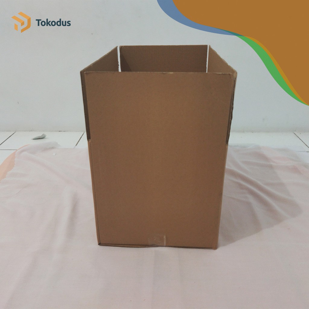 Kardus Packing Box Penyimpanan 40x26x25 cm Polos (Bisa Custom) - Tokodus Bandung-6
