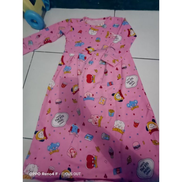 gamis bts anak