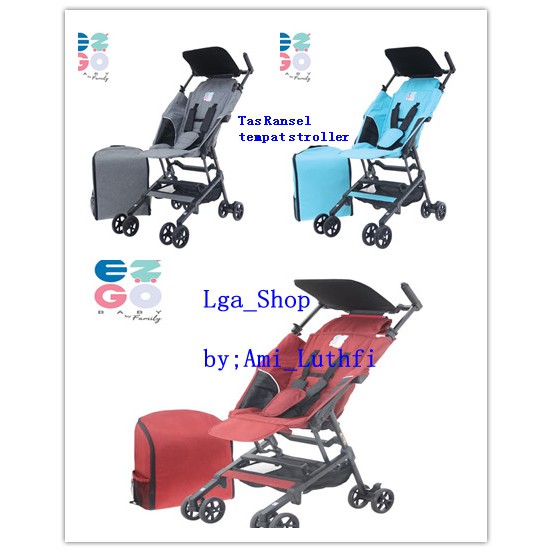 Stroller size cabin ukuran kabin travelling EZ GO