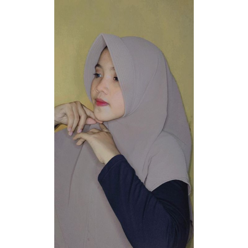 hijab syar'i sifon 2 layer (premium)