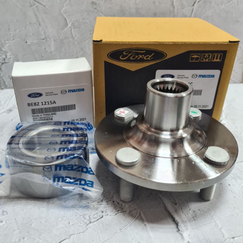 WHEEL HUB +BEARING DEPAN MAZDA2 FORD FIESTA