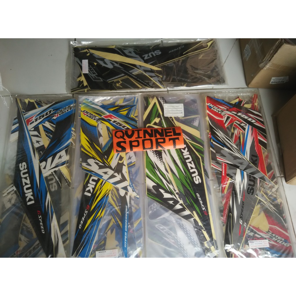 Striping Satria Fu Facelift 2013