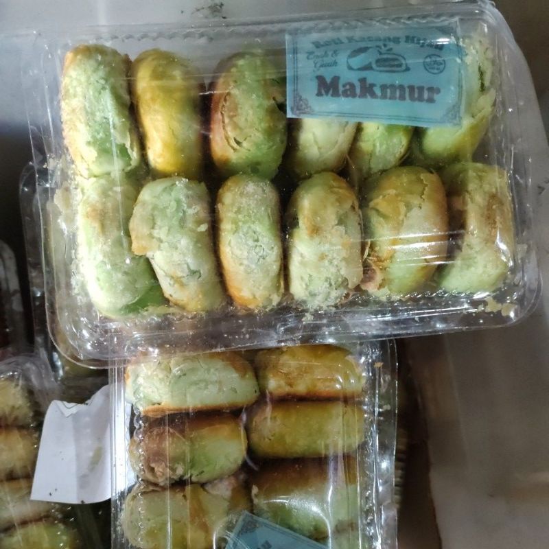 pia kacang hijau wangi manis original dan rasa pandan pia murni besar