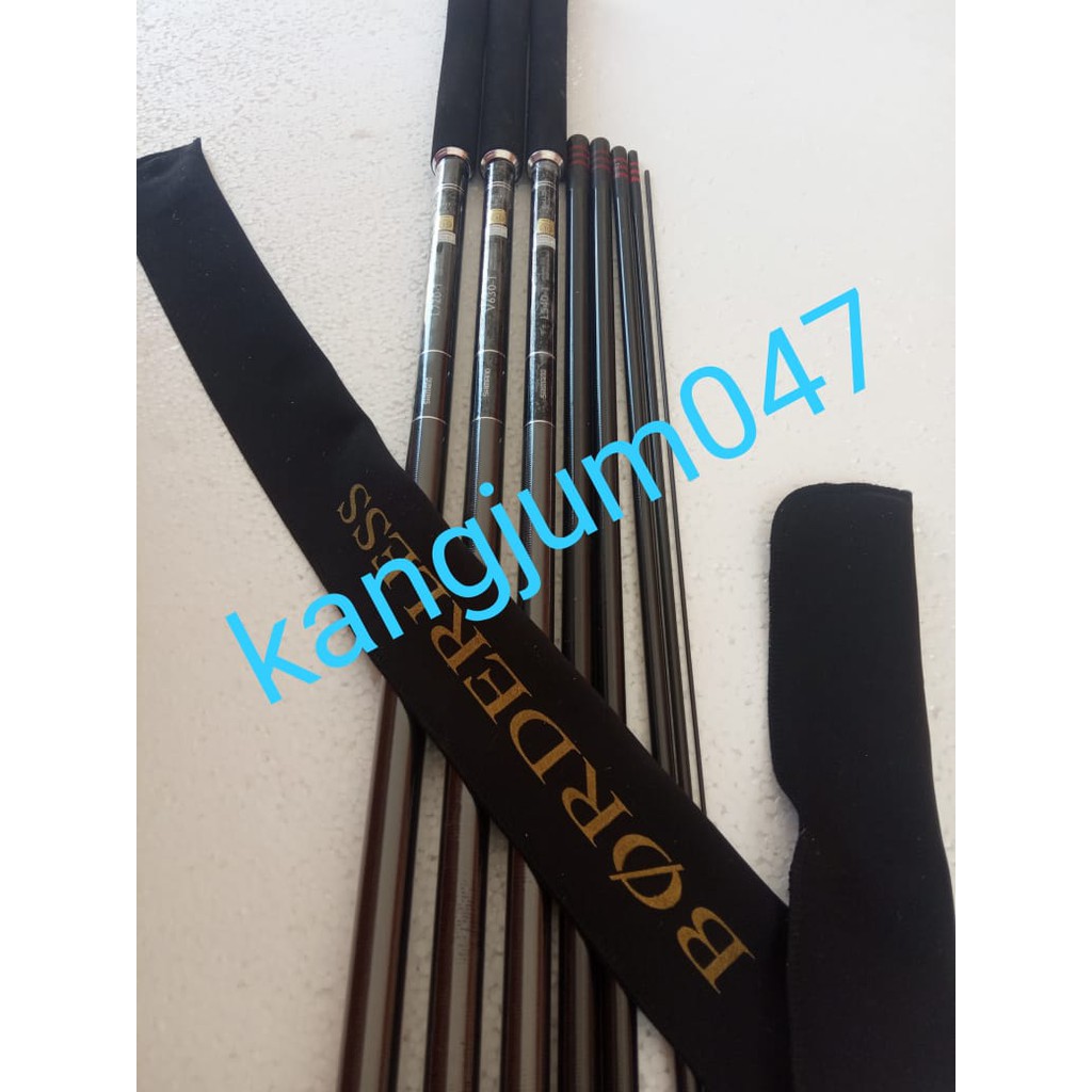 Joran Tegek Shimano Borderless 450cm Made In Indonesia