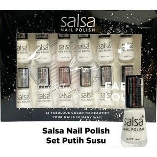 SALSA NAIL POLISH LOVE COLORFUL FABULOUS ECER