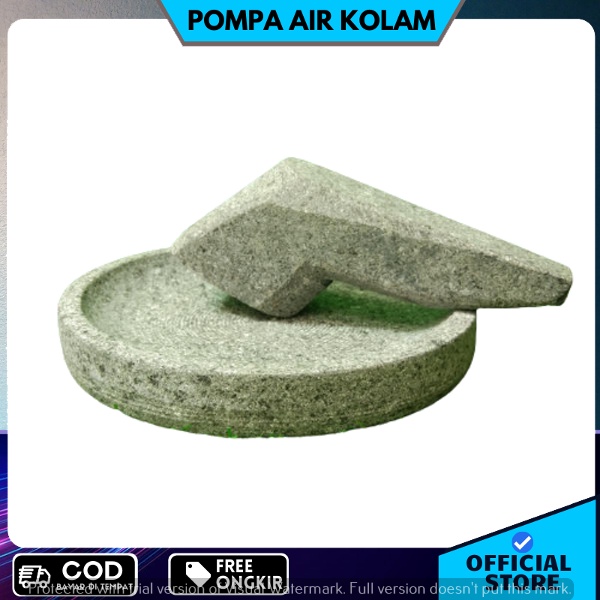 COBEK 18 CM COBEK BATU ASLI COBEK BATU KALI MINI 18 CM