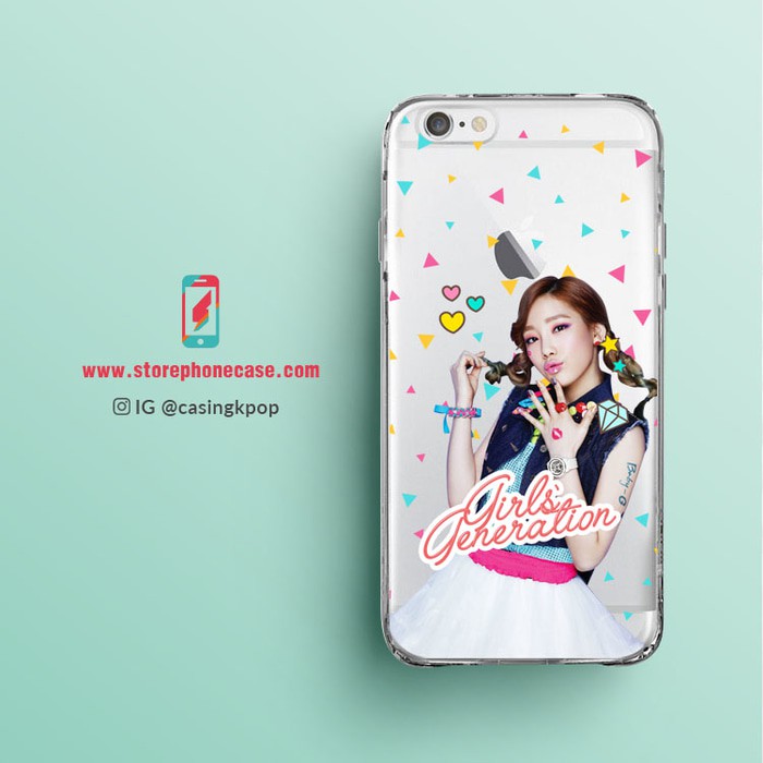 Casing Handphone KPOP TAEYEON SNSD GIRLS GENERATION BABY G CLEAR