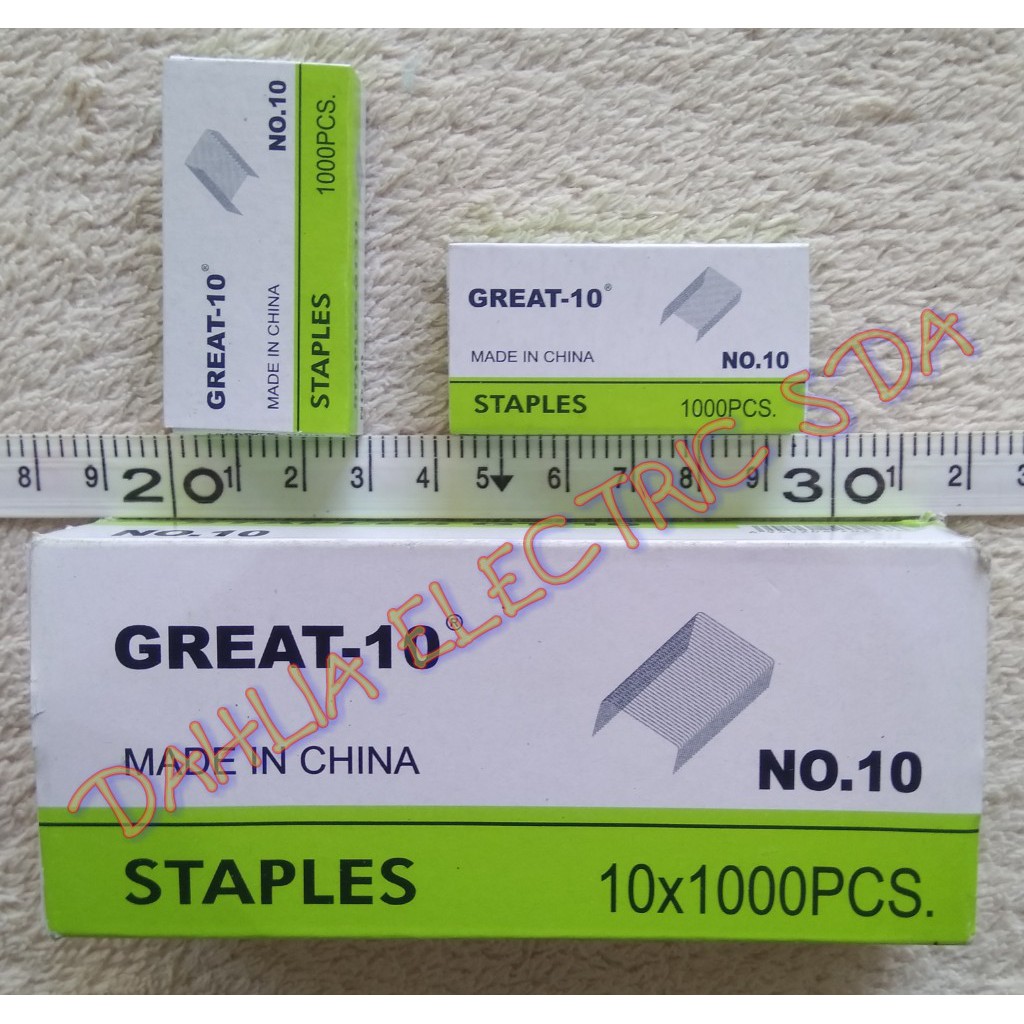 

ISI STAPLES NO.10