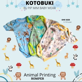 Jumper Bayi Segitiga Kotobuki Animal Series