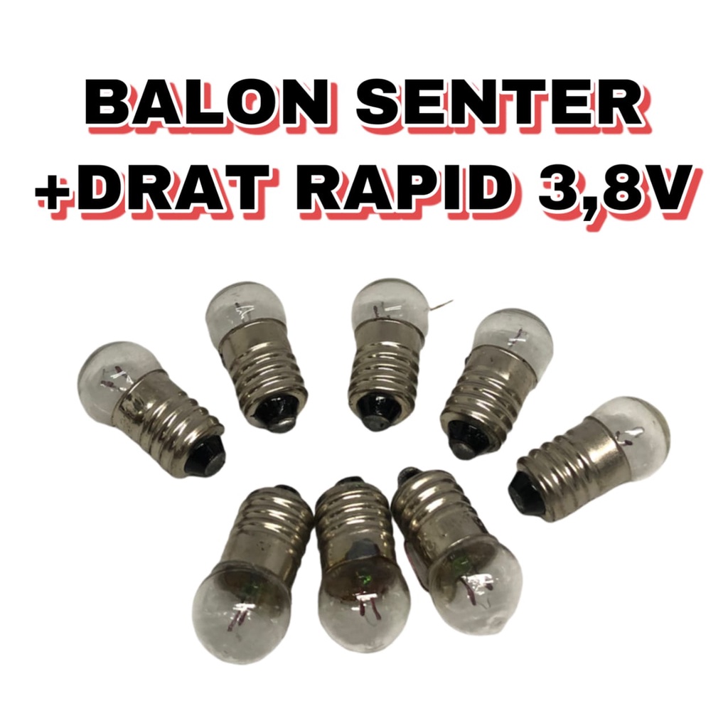 BALON SENTER +DRAT RAPID  3,8V