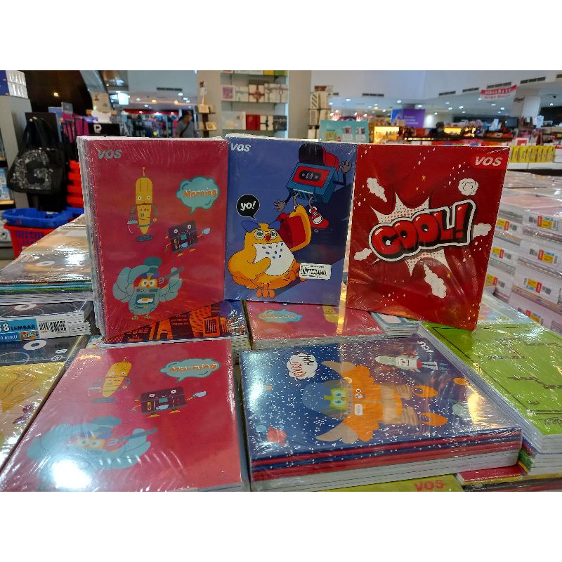 

buku tulis vos f kwarto 38L isi 10